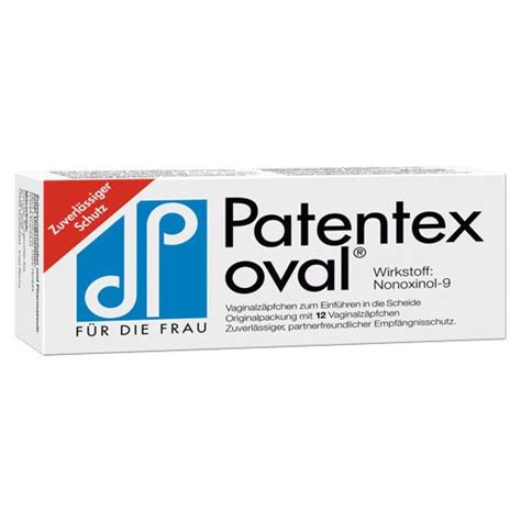 verhütungszäpfchen apotheke|Patentex Oval® 12 St .